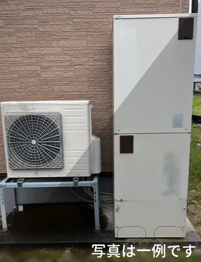 堺市堺区でシャワーがぬるく感じるエコキュートを交換｜HE-46W3QAからSRT-ST467へ（施工前）
