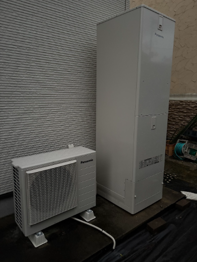 【滋賀県草津市】エラー表示が出るエコキュートをHE-S46LQに交換｜施工後