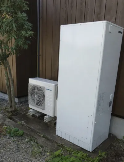 【御所市】おふろの湯はりが途中で止まるようになったためエコキュートを交換｜CTU-371D1A8からCTU-37AZ1への施工事例（施工後）