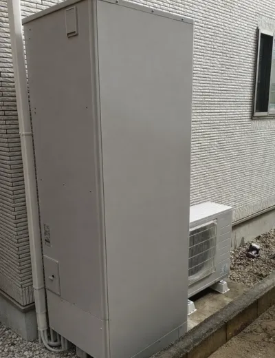 【橿原市】お湯はりができなくなったためエコキュートを交換｜CTU-461D1A11からSRT-ST466への施工事例（施工後）