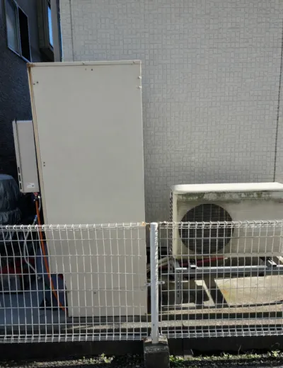 【橿原市】追いだきができなくなったためエコキュートを交換｜HHP-T371HATからCTU-46AZ1への施工事例（施工前）