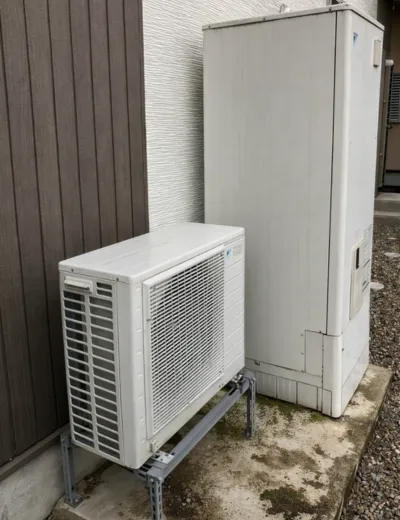 【守山市】お湯切れしやすくなったためエコキュートを交換｜TUN37MFVからSRT-ST466Uへの施工事例（施工前）