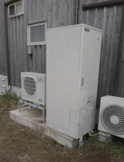 【奈良市】おふろの追いだきをしても途中で止まることがあったためエコキュートを交換｜EB-H37QTA4からSRT-S376への施工事例（施工後）