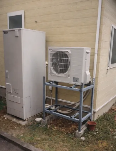 【大津市】沸き上げに時間がかかるようになったためエコキュートを交換｜SRT-HPT37W3からSRT-S376への施工事例（施工後）