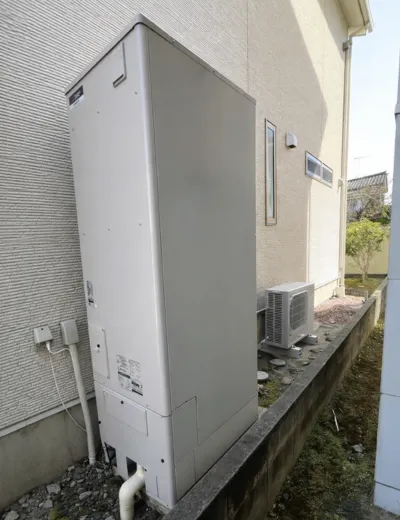 【大津市】翌朝の残湯量が少なく感じるためエコキュートを交換｜SRT-J37W3からSRT-S376Uへの施工事例（施工後）