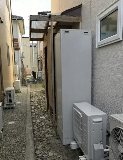 【栗東市】お湯が出なくなったためエコキュートを交換｜SRT-S466への施工事例（施工後）