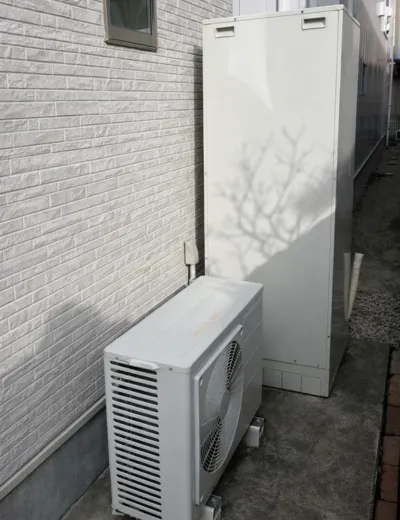 【栗東市】お湯が出なくなることがあったためエコキュートを交換｜CTU-37AX4からSRT-S376Uへの施工事例（施工前）