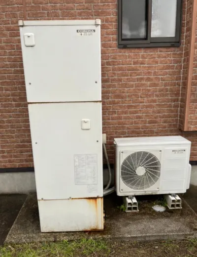 【蒲生郡竜王町】お湯はりができなくなったためエコキュートを交換｜CTU-371DA11からSRT-S376への施工事例（施工前）