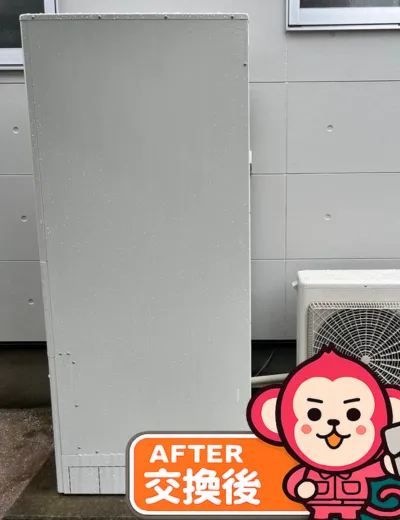 【三田市】湯はりに時間がかかるためエコキュートを交換｜CTU-461D1A9からCTU-46AZ1への施工事例（施工後）