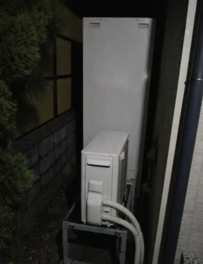 【天理市】お湯はりに時間がかかるようになったためエコキュートを交換｜HWH-FBH373CTからCTU-E37AZ1への施工事例（施工後）