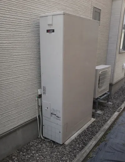 【宇陀市】おふろの湯はりが完了しても設定より浅いことが増えたためエコキュートを交換｜EB-U37QTA5からSRT-S376UZへの施工事例（施工後）