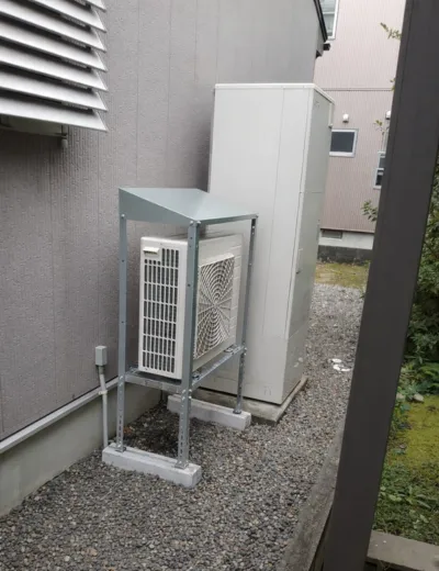 【大和郡山市】お湯の温度が安定しなくなったためエコキュートを交換｜UWH-4614AD2UからBHP-TADV46Wへの施工事例（施工後）