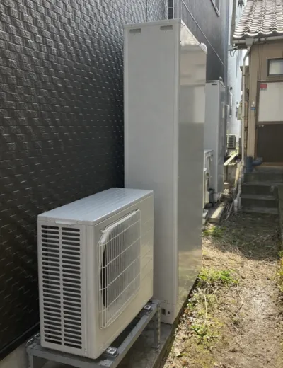 【野洲市】追いだきの動作が不安定になったためエコキュートを交換｜CTU-E372AW1からSRT-ST436UZへの施工事例（施工後）