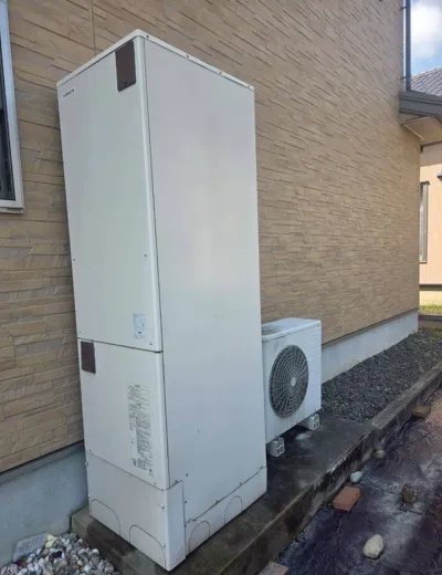 【明石市】追いだきを押してもすぐに温め直しが始まらなくなったためエコキュートを交換｜BHP-TA463からSRT-ST466への施工事例（施工前）