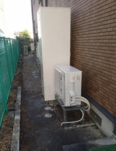 【高市郡明日香村】おふろのお湯をためるといつもと違うにおいが気になるようになったためエコキュートを交換｜HE-46K2QからHE-S46LQSへの施工事例（施工後）