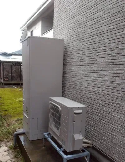 【神崎郡福崎町】給湯中にエラー表示が出ることがあったためエコキュートを交換｜SRT-HPT37W5からSRT-ST467への施工事例（施工後）