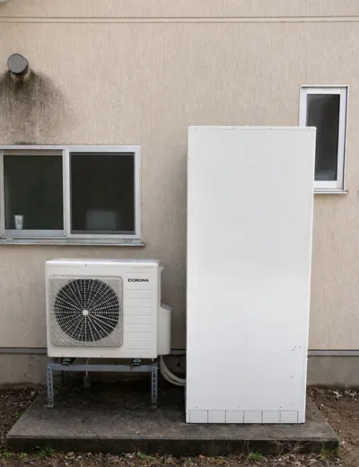 【神崎郡福崎町】ふろ自動をしても設定した水位までたまらないことがあったためエコキュートを交換｜EC-4607KU-FANSからCTU-46AZ1への施工事例（施工後）