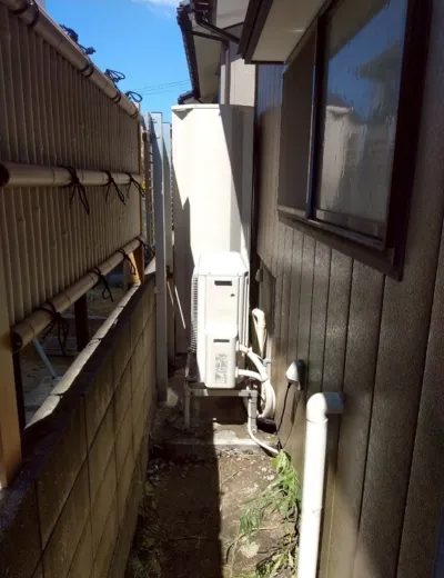 【伊丹市】沸き増し操作をする回数が増えてきたためエコキュートを交換｜TU37MFVからBHP-TADV46Wへの施工事例（施工後）