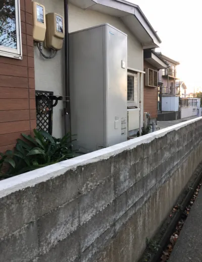 【亀岡市】追いだきをしてもおふろがしっかり温まりにくくなったためエコキュートを交換｜SHP-TC46G-KからTUX46XFVへの施工事例（施工後）