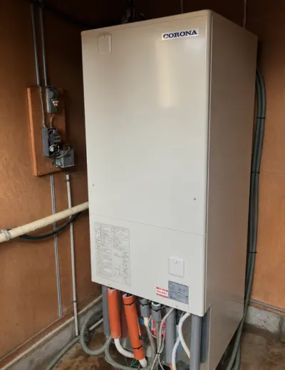 【木津川市】湯はり完了までに時間がかかるようになったためエコキュートを交換｜HE-K37BQからCTU-37AZ1への施工事例（施工後）