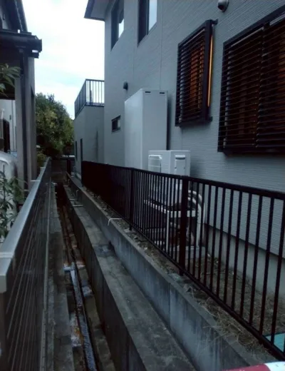 【神戸市中央区】ふろ自動をしても設定した湯量までたまらないことが増えたためエコキュートを交換｜SRT-HPT43WZ4からSRT-ST437UZへの施工事例（施工後）