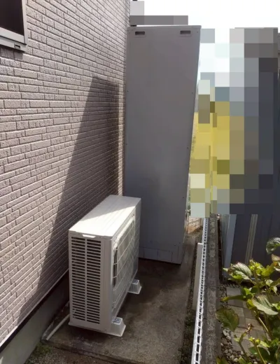 【神戸市西区】運転中の音が以前より大きくなってきたためエコキュートを交換｜HE-F46BQからSRT-ST466への施工事例（施工後）