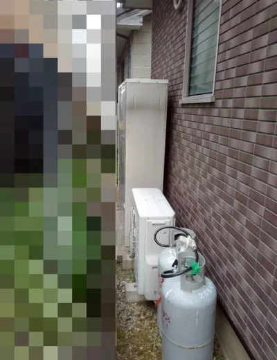 【神戸市西区】リモコンにエラーコードが表示されるようになったためエコキュートを交換｜BHP-TAS462からTUA46YFTVへの施工事例（施工前）