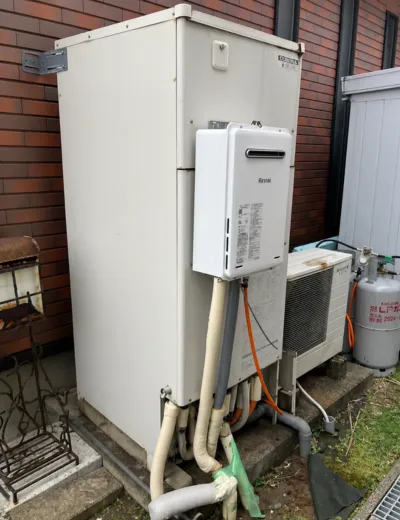 【京田辺市】湯はりが途中で止まることがあったためエコキュートを交換｜CTU-461NA7からBHP-F46WDへの施工事例（施工前）
