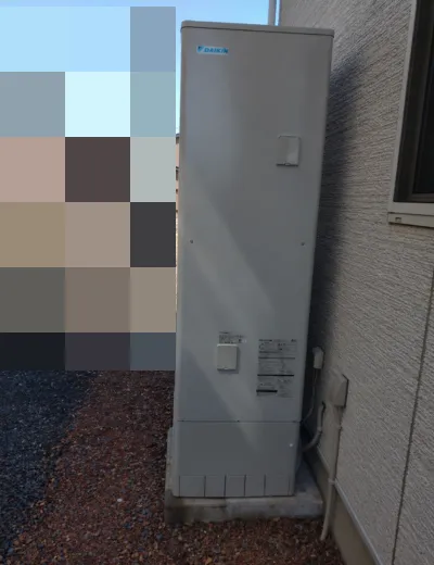 【京都市伏見区】シャワーの勢いが以前より弱く感じられたためエコキュートを交換｜CU461D1A11からEQX46XFVへの施工事例（施工後）