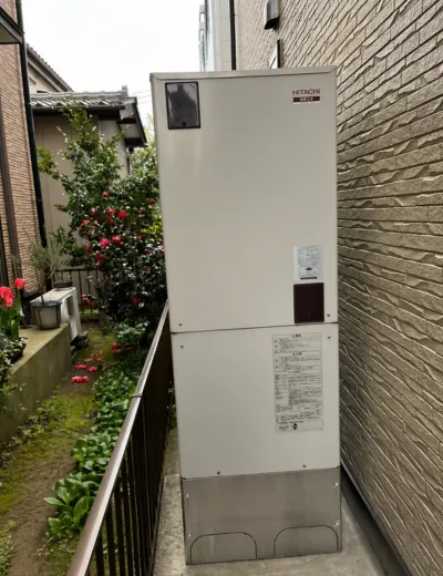 【京都市東山区】シャワーの勢いが以前より弱く感じられたためエコキュートを交換｜BE-F37CWUからSRT-ST376への施工事例（施工前）