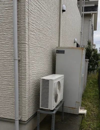 【京都市北区】湯はりが途中で止まることがあったためエコキュートを交換｜CTU-371D1A3からSRT-ST466への施工事例（施工前）