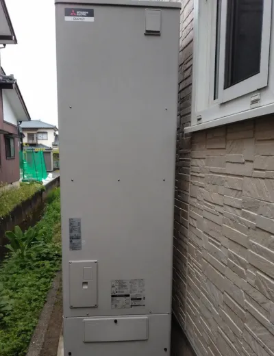 【京都市中京区】お湯がぬるく感じることが増えてきたためエコキュートを交換｜CTU-461D1A10からSRT-ST466への施工事例（施工後）