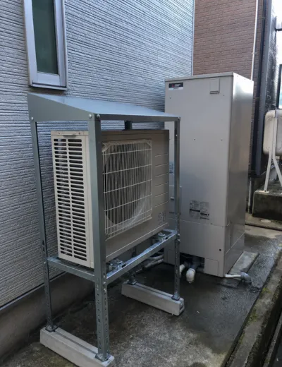 【京都市山科区】湯はりが途中で止まることがあったためエコキュートを交換｜UWH-37110SAZUからSRT-ST376への施工事例（施工後）