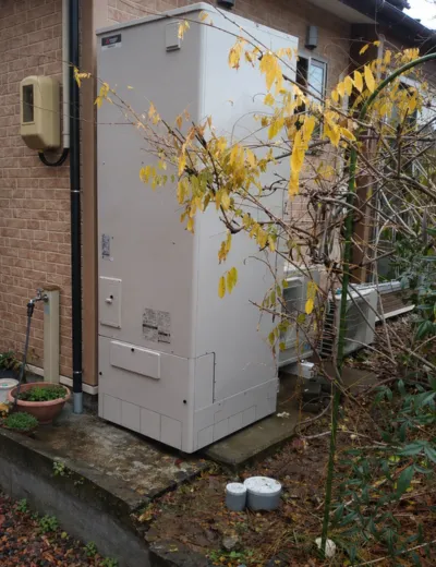 【乙訓郡大山崎町】お湯が出ないことがあったためエコキュートを交換｜HWH-FB562CTGからSRT-ST556への施工事例（施工後）