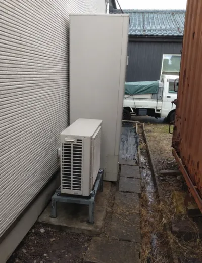 【吉野郡大淀町】おふろの自動保温がうまく続かなくなったためエコキュートを交換｜HWH-FB373CTGからTUA46YFVへの施工事例（施工後）