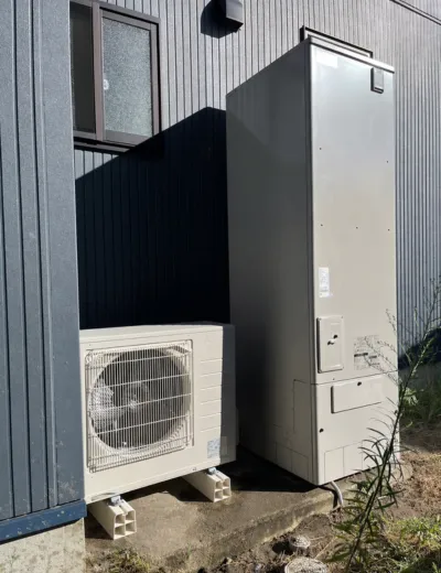 【宝塚市】湯はり完了後の浴槽の湯量が少なく感じることがあったためエコキュートを交換｜CTU-H4614ATからSRT-S466への施工事例（施工後）