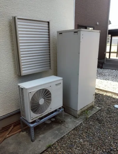 【磯城郡田原本町】追いだき中に異音がするようになったためエコキュートを交換｜CTU-37AW1からSRT-ST376への施工事例（施工前）