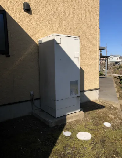 【宇治市】リモコンにエラーコードが表示されることがあったためエコキュートを交換｜UWH-4617AD2UからSRT-ST466への施工事例（施工前）