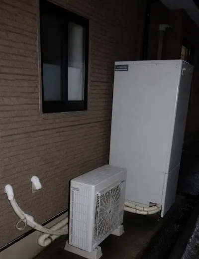 【大阪市阿倍野区】自動たし湯が以前より安定しにくくなったためエコキュートを交換｜CTU-37S1CA8からCHP-46AZ1への施工事例（施工後）