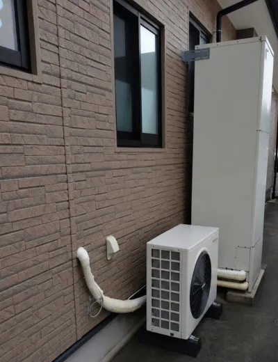 【大阪市阿倍野区】自動たし湯が以前より安定しにくくなったためエコキュートを交換｜CTU-37S1CA8からCHP-46AZ1への施工事例（施工前）