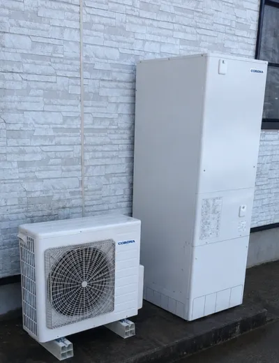 【大阪市此花区】おふろの自動たし湯の反応が以前より遅く感じるようになったためエコキュートを交換｜CTU-37AW1からCHP-37AZ1への施工事例（施工後）