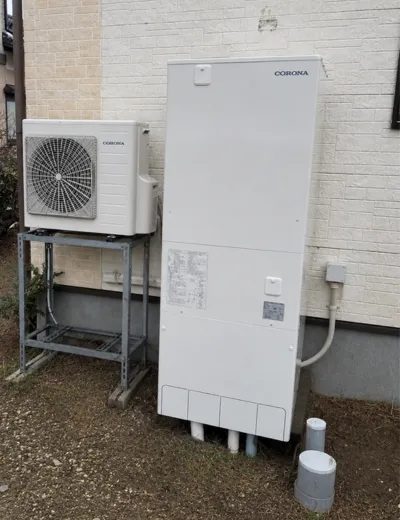 【大阪市旭区】湯はり完了までに時間がかかるようになったためエコキュートを交換｜BHP-TAD56PEからCHP-46AZ1への施工事例（施工後）