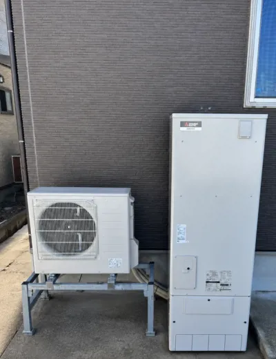 大阪市中央区で設定温度までお湯が上がらないエコキュートを交換｜BHP-TA37LHTからSRT-ST376へ（施工後）