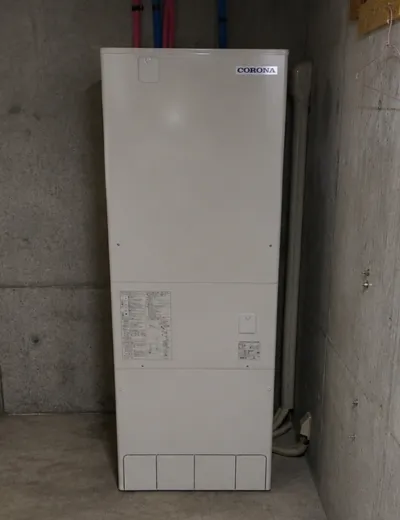 大阪市中央区でお湯はり後に浴槽の温度が下がりやすいエコキュートを交換｜CHP-461NA6からCHP-E46AZ1へ（施工後）