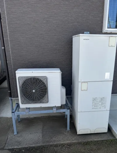 大阪市中央区で設定温度までお湯が上がらないエコキュートを交換｜BHP-TA37LHTからSRT-ST376へ（施工前）