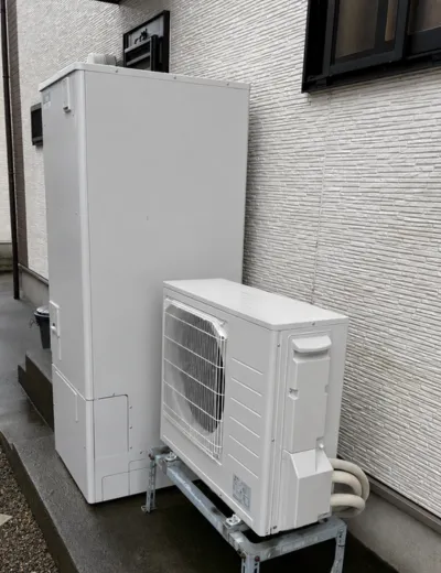 大阪市福島区でふろ自動の開始に時間がかかるエコキュートを交換｜HE-K37AQからSRT-ST377へ（施工後）