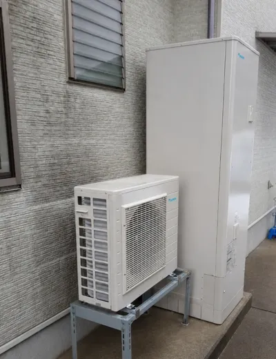 大阪市平野区で湯はり後のお湯がぬるく感じるエコキュートを交換｜HE-S46GQからTUX46ZFVへ（施工後）