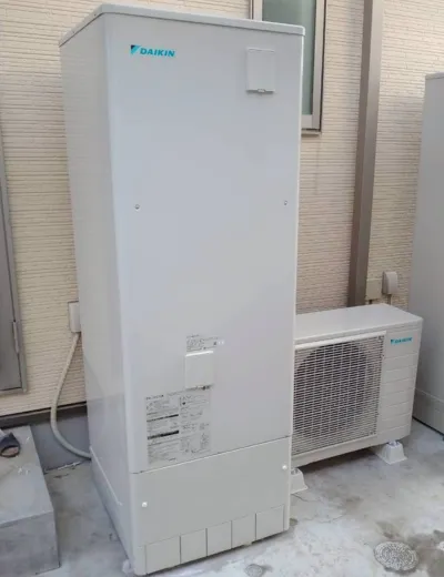 大阪市浪速区で自動湯はりが途中で止まるエコキュートを交換｜TUN37MFVからTUN37YFVへ（施工後）
