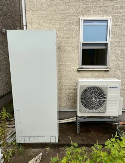大阪市西区でリモコンにエラーが出るエコキュートを交換｜SRT-HPT37W3からCTU-37AZ1へ（施工後）