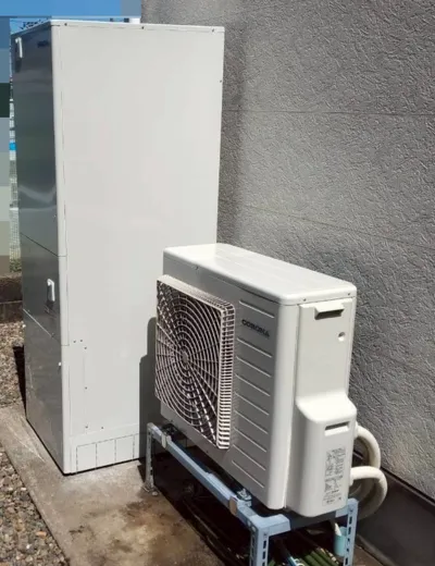 大阪市西成区で浴室リモコンが反応しにくいエコキュートを交換｜CTU-371D1A10からCTU-37AZ1へ（施工後）